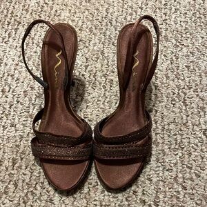 Brown Nina Heels